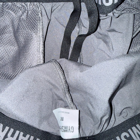 Gymshark Charcoal Athletic Shorts - Picture 10 of 10